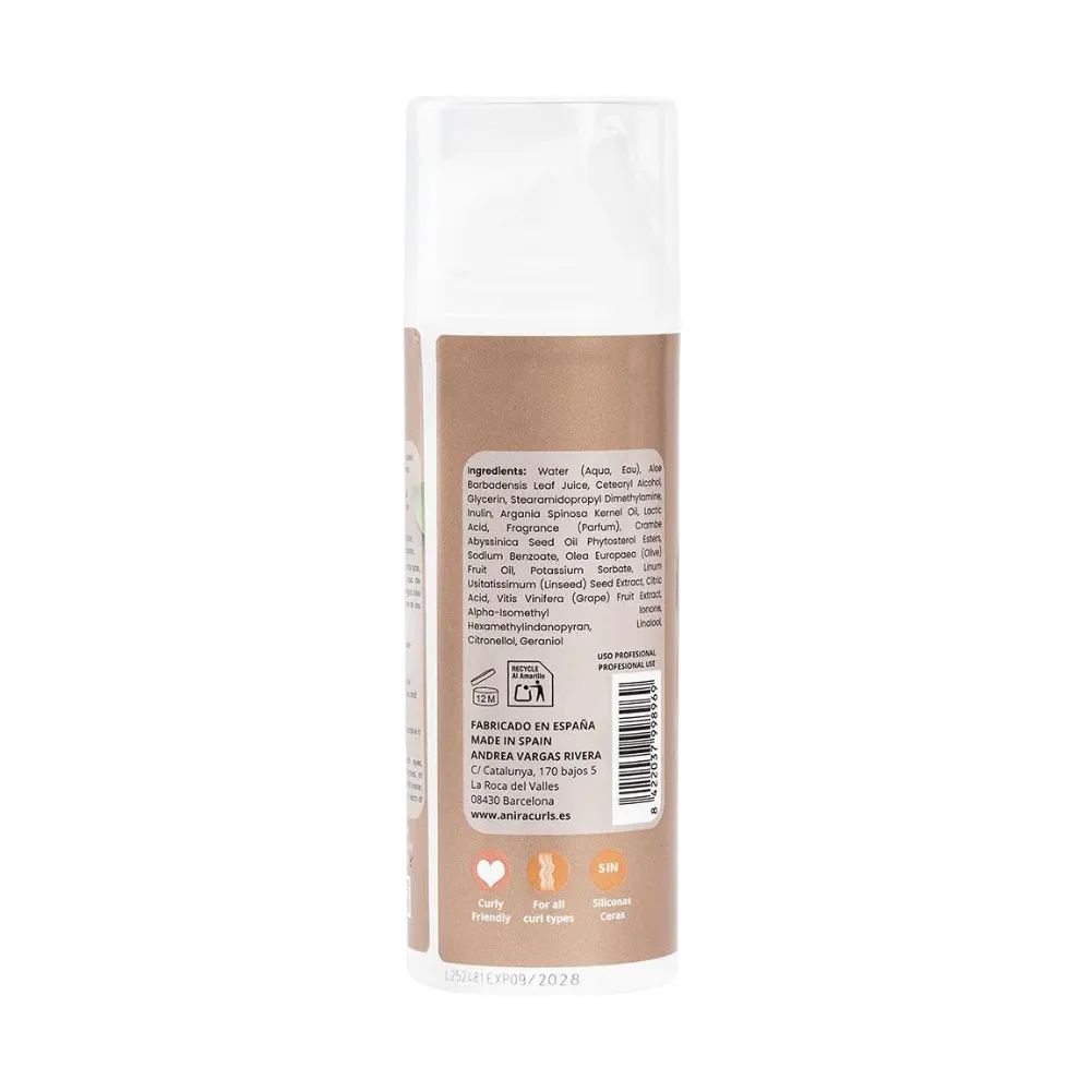 Detalles Anira Curls Curly Prep Cream Glossy Base 150ml - 1